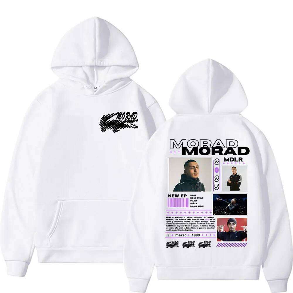 New Tour Hoodies Men Women Harajuku Hip Hop Pop Music Street Sweatshirt Rapper Morad MDLR Album Comfort Casual Fleece Pullovers Z260315