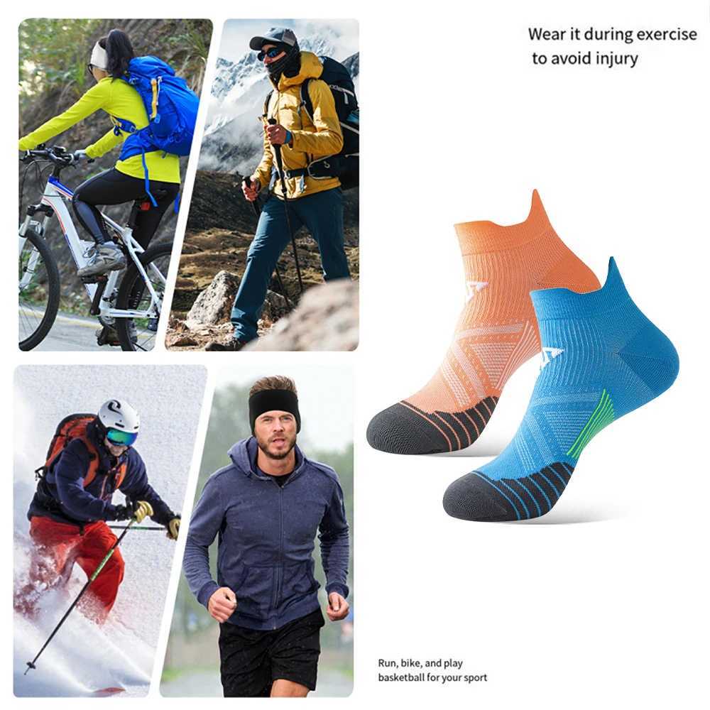 WRELS Compression Socks Professional Marathon Quick Dry Socks Elastic Footwear Sports Socks Breathable Running Fitness D260313