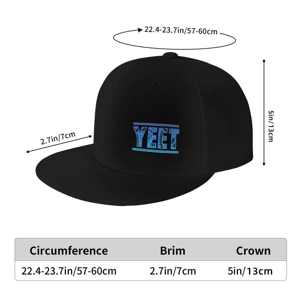 Jey Uso Yeet Pattern jey Unisex Caps Outdoor Trucker Baseball Cap Snapback Hats Breathable Casquette Z260314