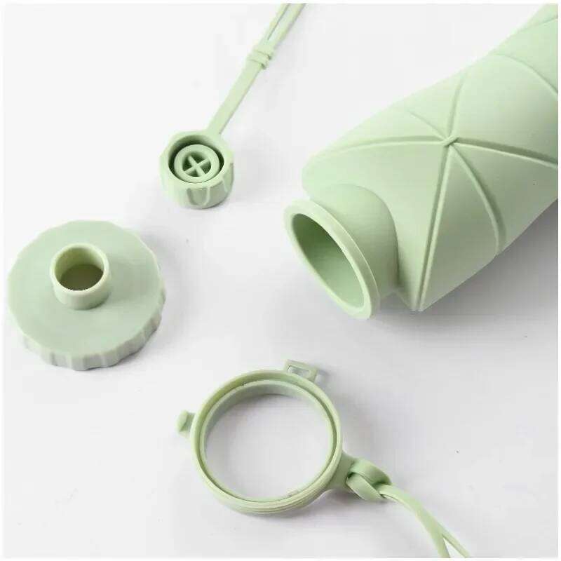 Large Capacity Outdoor Travel Sports Portable Silicone Water Food Grade Telescopic Folding Cup Z260314