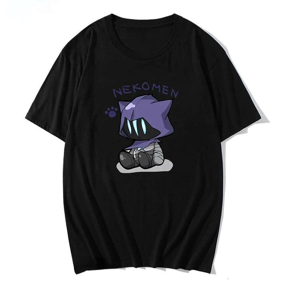 Kawaii VALORANT Shirt Men Omen Cartoon T-Shirts Women Fashion Tops Boys Girls Game Printed Harajuku 2025 New Shirt-tee Unisex Z260314
