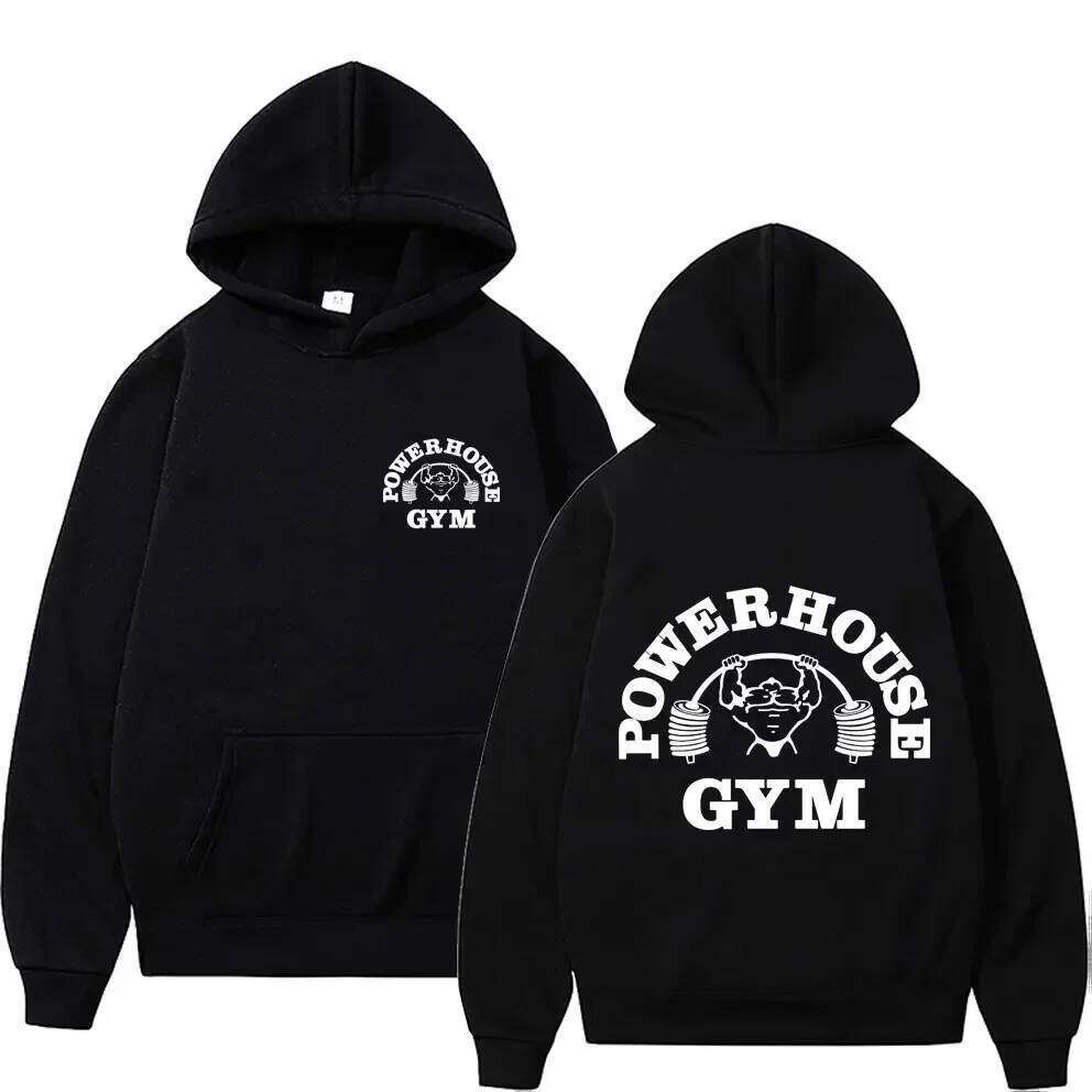 The 2025 New Autumn Winter Comfortable and Loose Men's Hoodie Is A Fashionable Sports Sweatshirt for Gym Fitness Enthusiasts Z260315