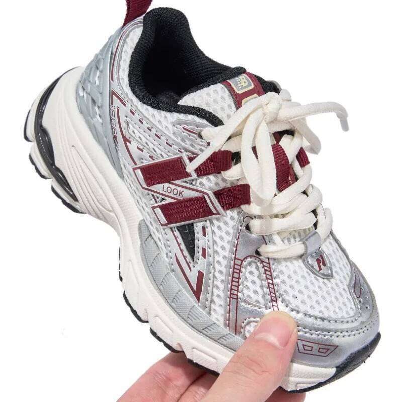 Children's Dad Autumn New Boys' Running Sports Mesh Girls' Soft soled Fashion Casual Shoes Size 26-37 26Y0313