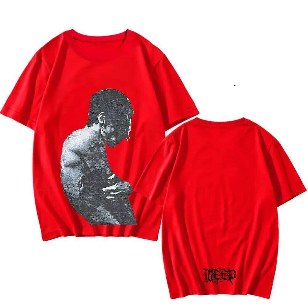 YUNGBLUD Idols Zoom T-Shirt Hip Hop Unisex Streetwear Singer Summer Soft Men's Women Top Tee Loose Casual Trendy Harajuku Z260314