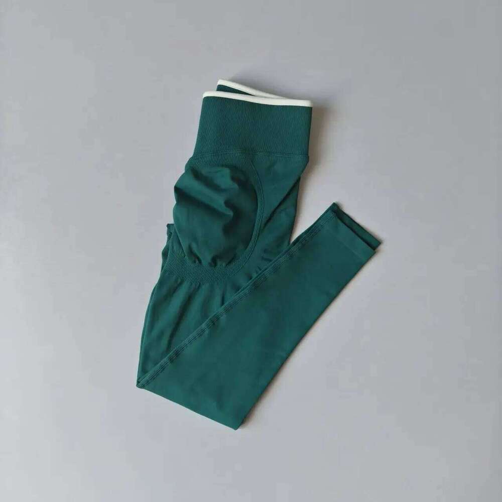 Seamless High Waist Yoga Pants Women Tummy Control Stretchy Soft Workout Running Leggings Comfortable Gym Sports Tights 26Y0313