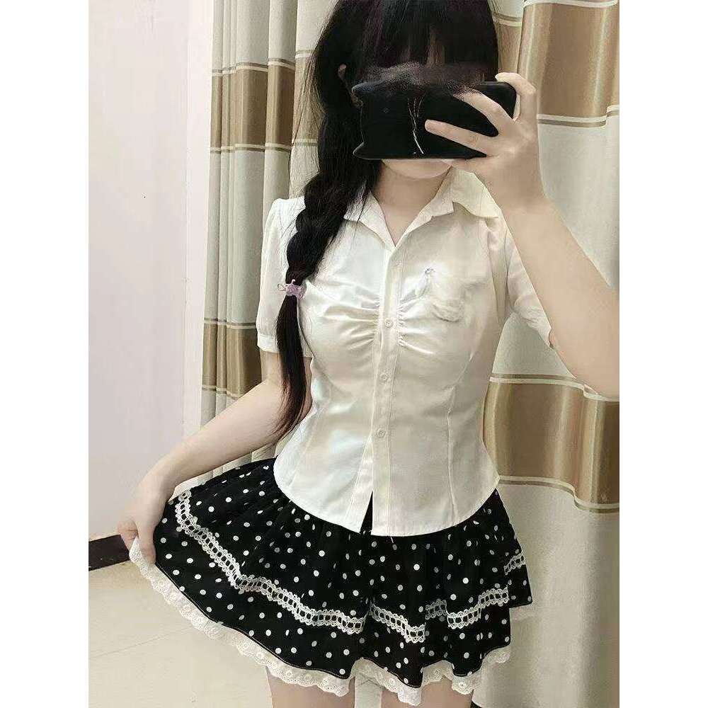 Gothic Vintage Black Y2k Mini Patchwork Fashion Lace Spicy Girls Subculture Sweet Kawaii Skirt Woman Design Chic Z260314