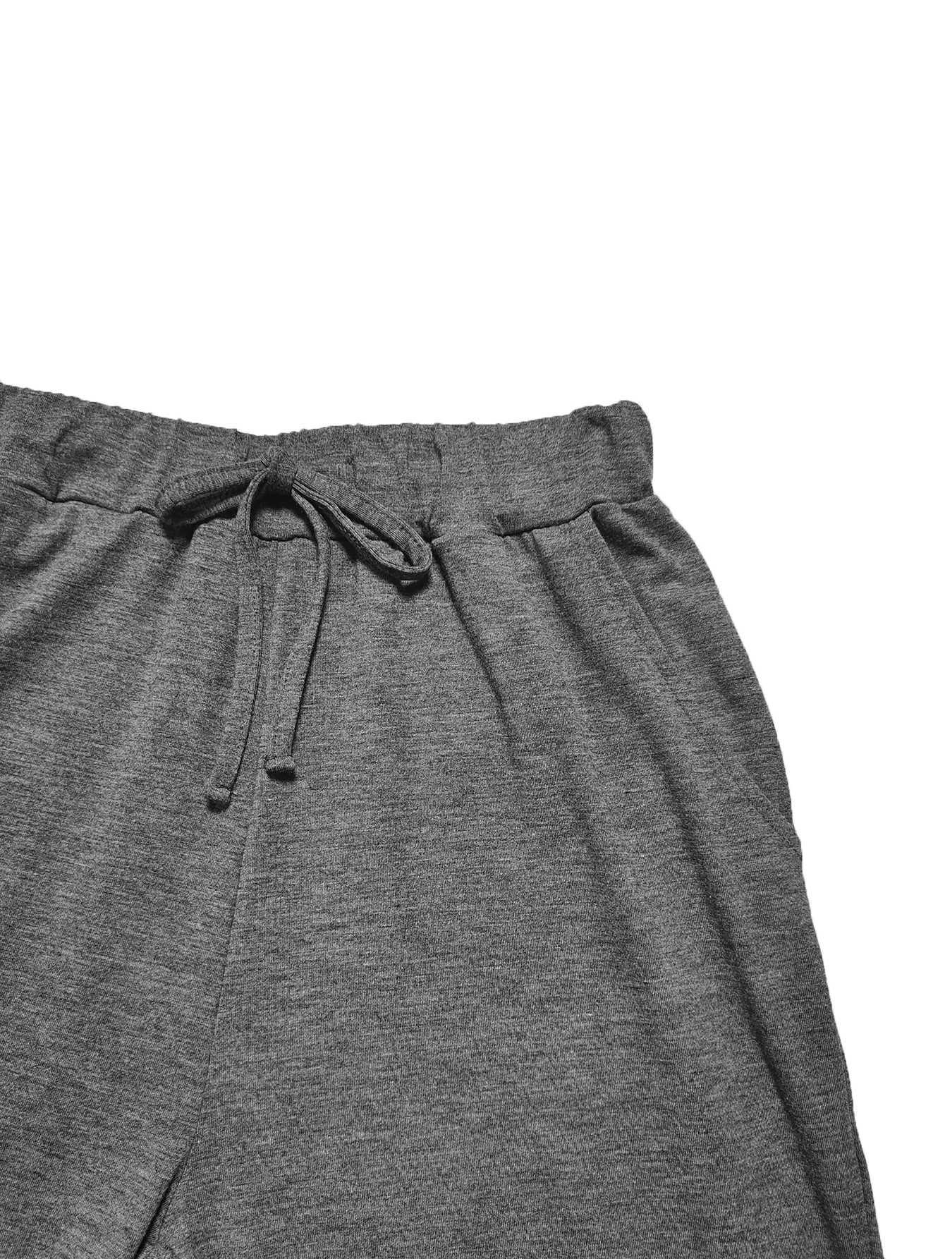 Women Striped Long Sleeve Two-Piece Set Loose wiTH PoCKets Casual Sportswear Outfit for Outdoor Shopping M260313