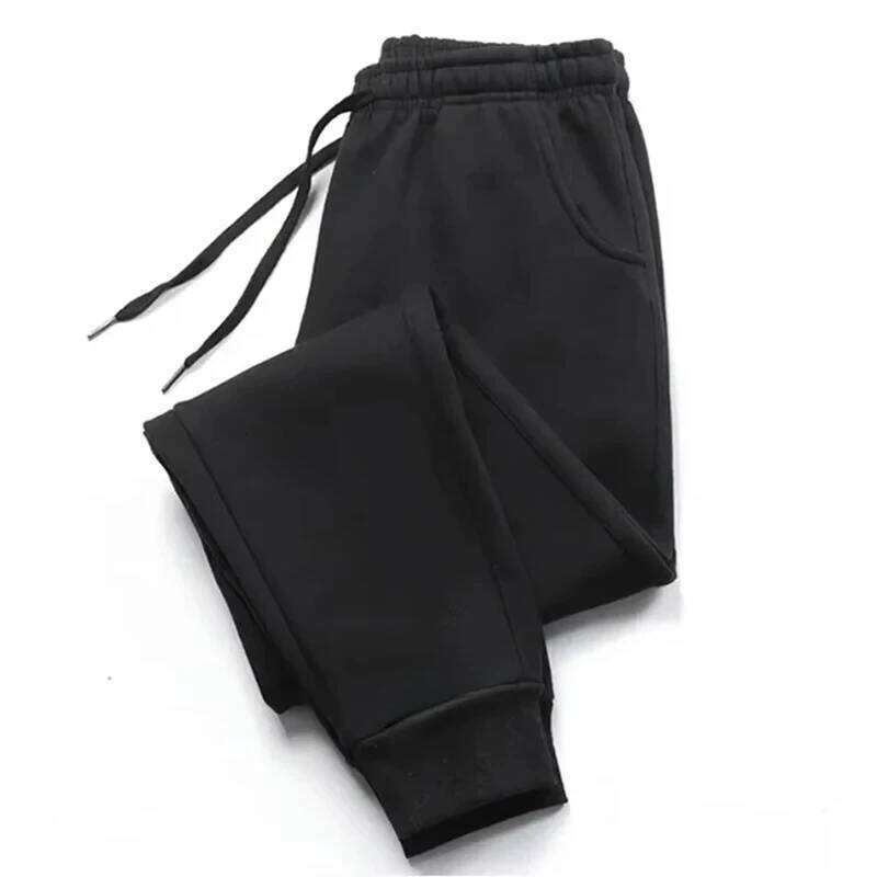 Men's casual fashionable drawstring jogging pants, comfortable and versatile sports pants Z260315