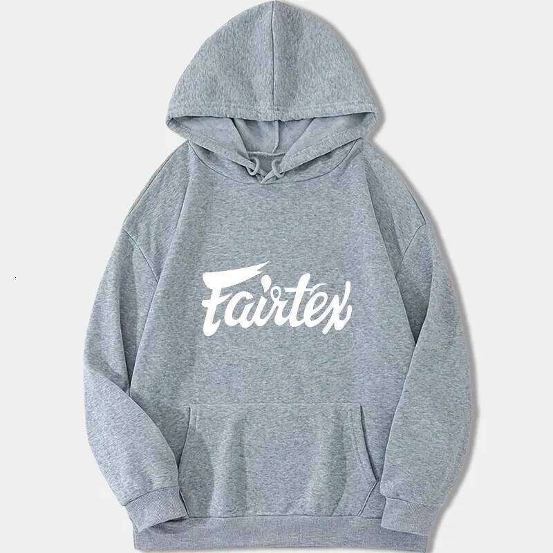 Fairtex Thailand Hoody Muay Thai Kickboxing Casual Sportswear Unisex Autumn Winter Loose Street Fashion Hipster Hooded Pullover Z260315