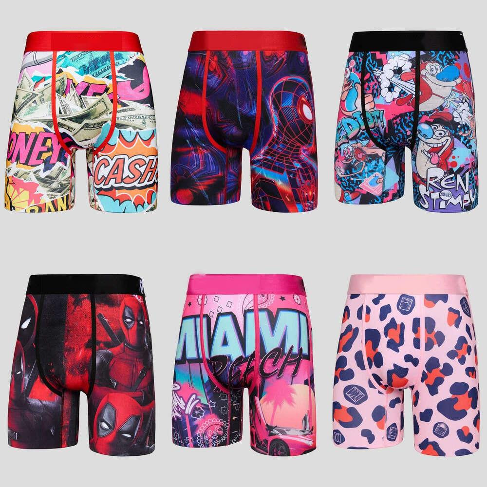 New Trendy Mens Boys Shorts Designer Summer Short Pants Underwear Unisex Boxers High Quality Underpants With Package