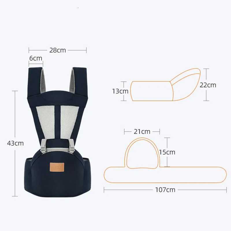 0-48 Months Ergonomic Baby Carrier Backpack With Hip Seat For Newborn Multi-function Infant Sling Wrap Waist Stool Baby Kangaroo X260313
