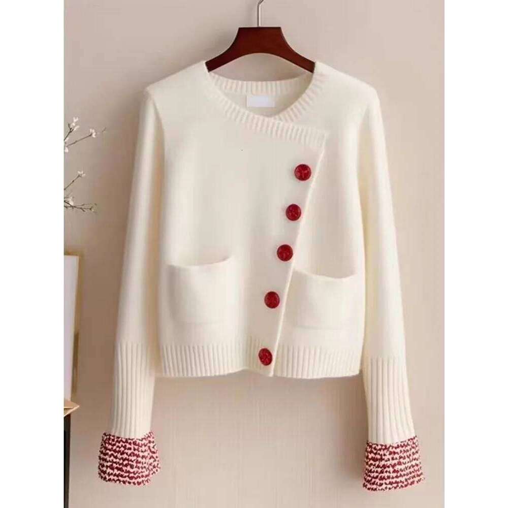 Simple Loose All-match Jumper 2025 New Early Spring Elegant Advanced Literary Sweaters Knit Korea Chic Cardigan Z260313