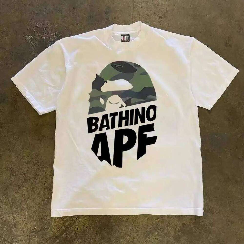 2026 Summer New Style American Cotton Short-Sleeved T-Shirt Men's and Women's Version - Loose-Fitting Top Z260314