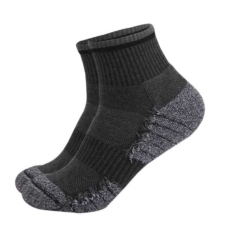 Men Women Cotton Running Socks Thick Towel Bottom Hiking Sports Socks Ankle-In-Tube Tennis Walking Badminton Socks D260313