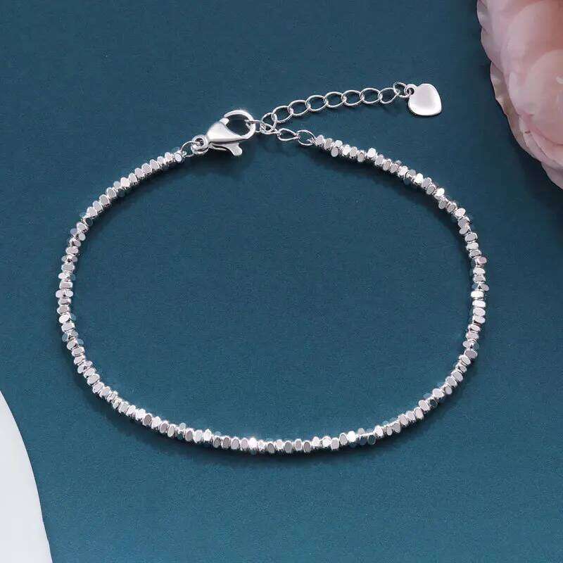 925 Sterling Silver Irregular Chain Bracelets For Women Vintage Luxury Jewelry Wedding Accessories Wholesalea Jewellery Z260313