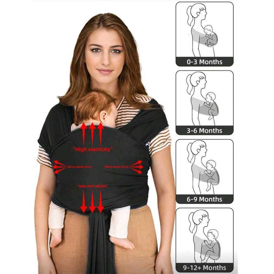 Infant front carrier wrap-around style multi-functional shoulder strap maternity travel supplies X260313