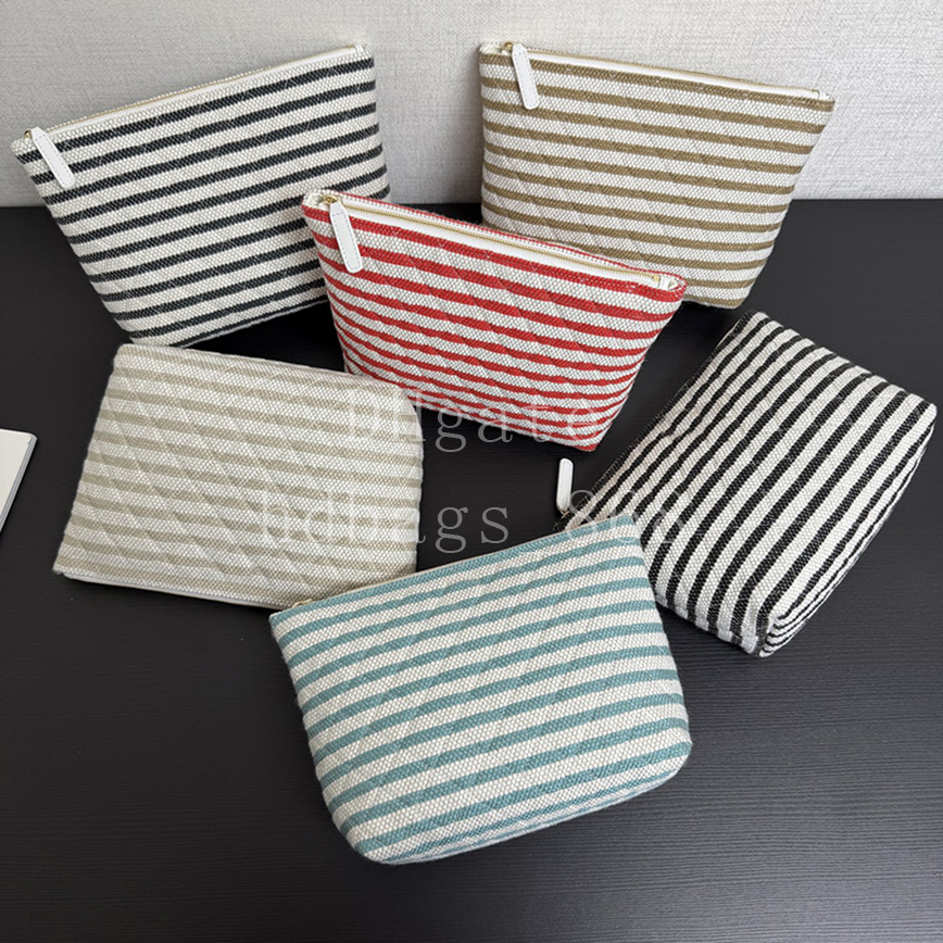 Master Mirror quality Designer Zipped Case vanity bag Luxury Printed Fabric Cosmetic bags Clutch bag 26cm With box CAP4989A