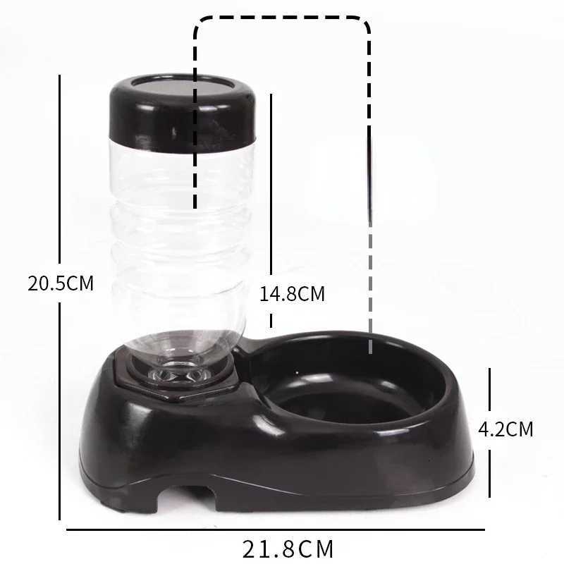 Pet Automatic Pet Feeder Water Dispenser Bottles Water Bowl for Dogs Cat Dog Drinker Automatic Food Bowl Pet Products H260313