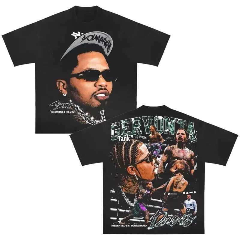 Summer Y2k Pattern Retro Style Harajuku Gothic Hip Hop Animation Print T-shirt Mens and Womens Loose Casual Short Sleeves Top D260313