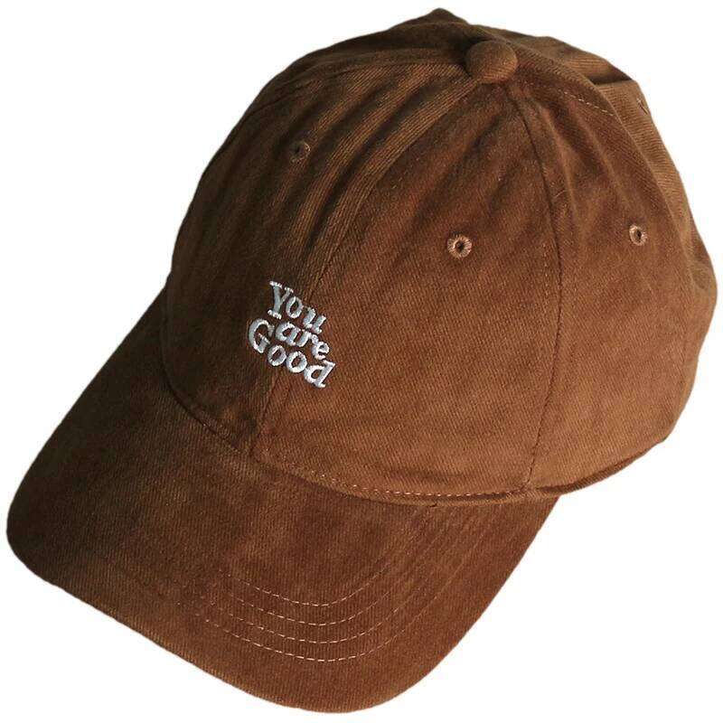 Brown Peaked Men's and Women's Summer Fashion Casual American Retro Soft Top Baseball Cap Small Sun Protection Hat Z260313