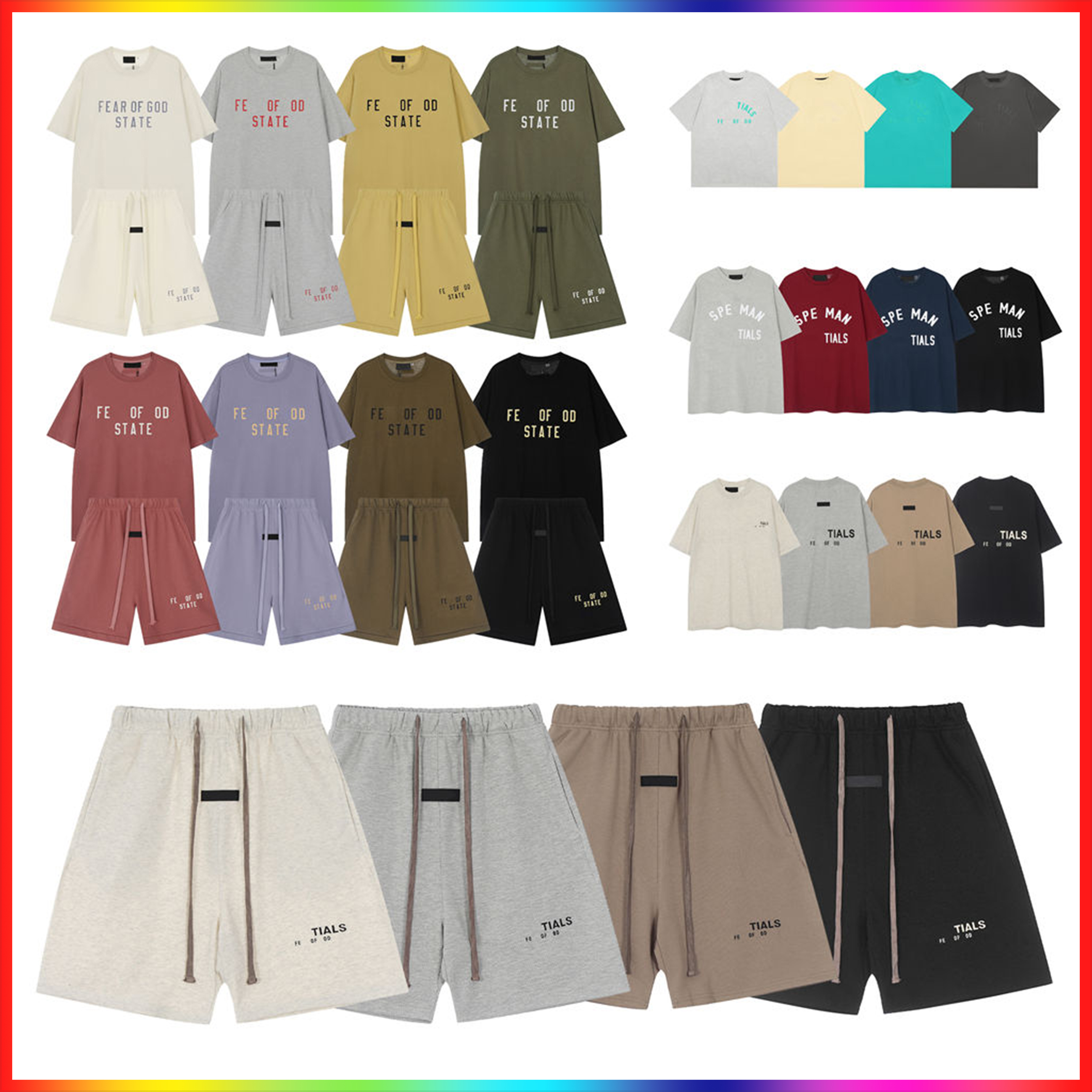 2026 designer clothes men shorts summer fashion men t shirts 3D silicon letter printed t shirt tracksuit suit casual women oversize loose short s