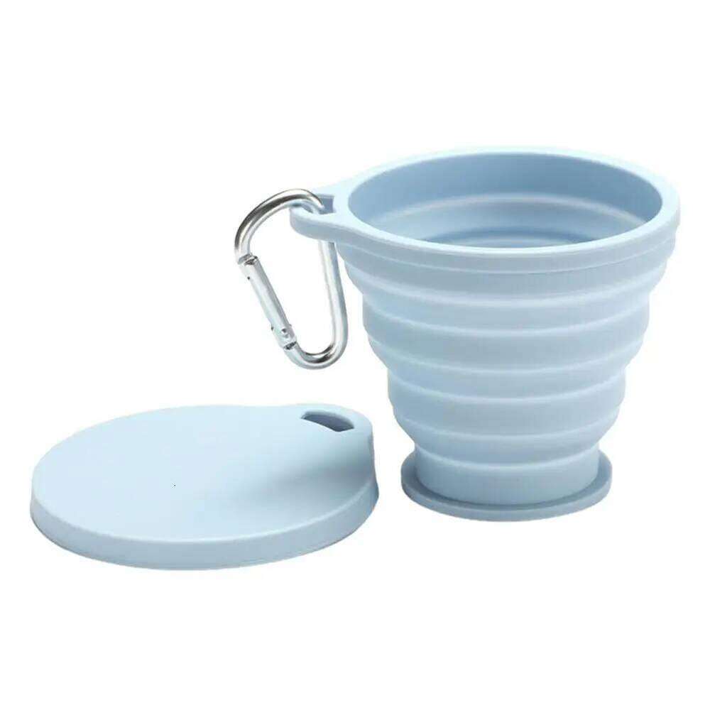 Leeseph Silicone Collapsible Cup, Foldable Camping Cup,Reusable Portable Drink Cup/Mug for Hiking, Outdoors, Travel Z260314