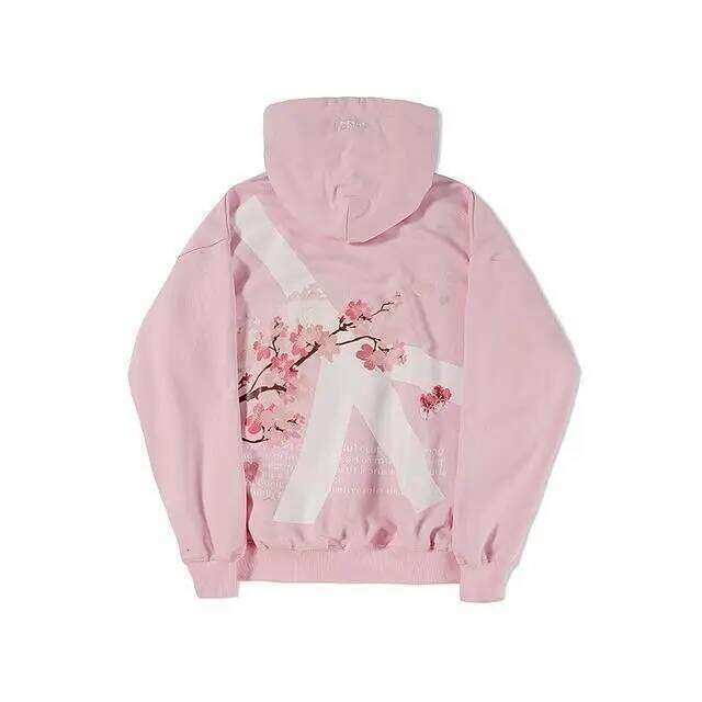 Streetwear Y2K Harajuku Cute Cherry Blossom Graphic Print Oversized Hoodie Gothic Casual Pullover Sweatshirt Men Women Clothing 26Y0313