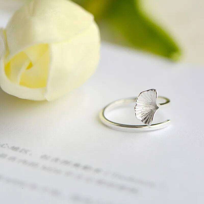Free Shipping 925 Sterling Silver leaf vintage open Women Jewelry Beautiful Finger Open Rings For Party Birthday Gift H260312