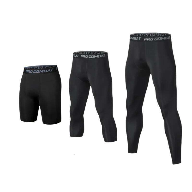 Mens Compression Pants Shaperwear Tights Cool Dry Leggings Sports Baselayer Running Athletic Workout Underwear Active Shorts 26Y0313
