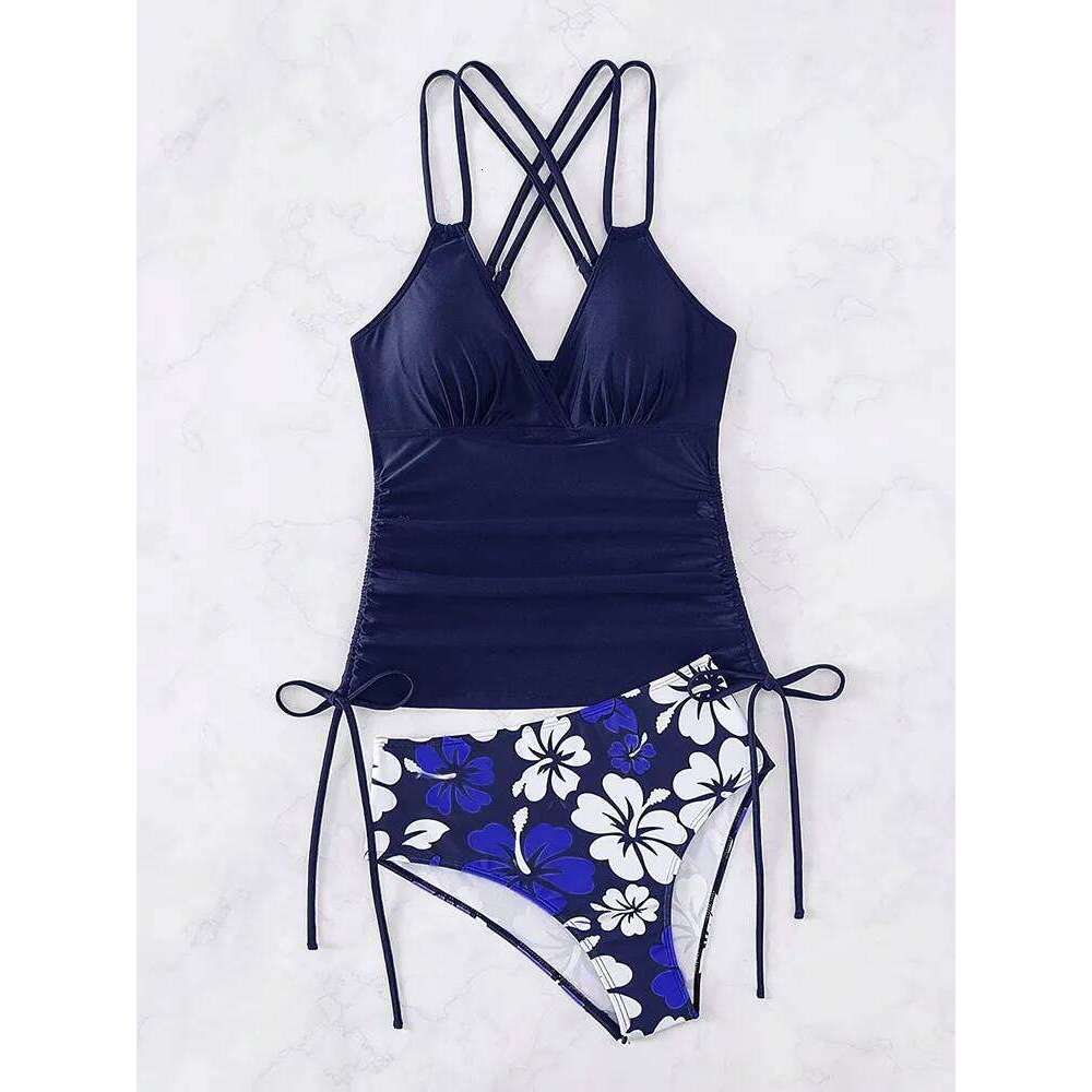 Sexy Swimwear Women Tankini 2026 Bikini Set Two Pieces Swimsuit Woman Bathing Suit Female Brazilian Beach Wear Monokini Swimming 26H0313