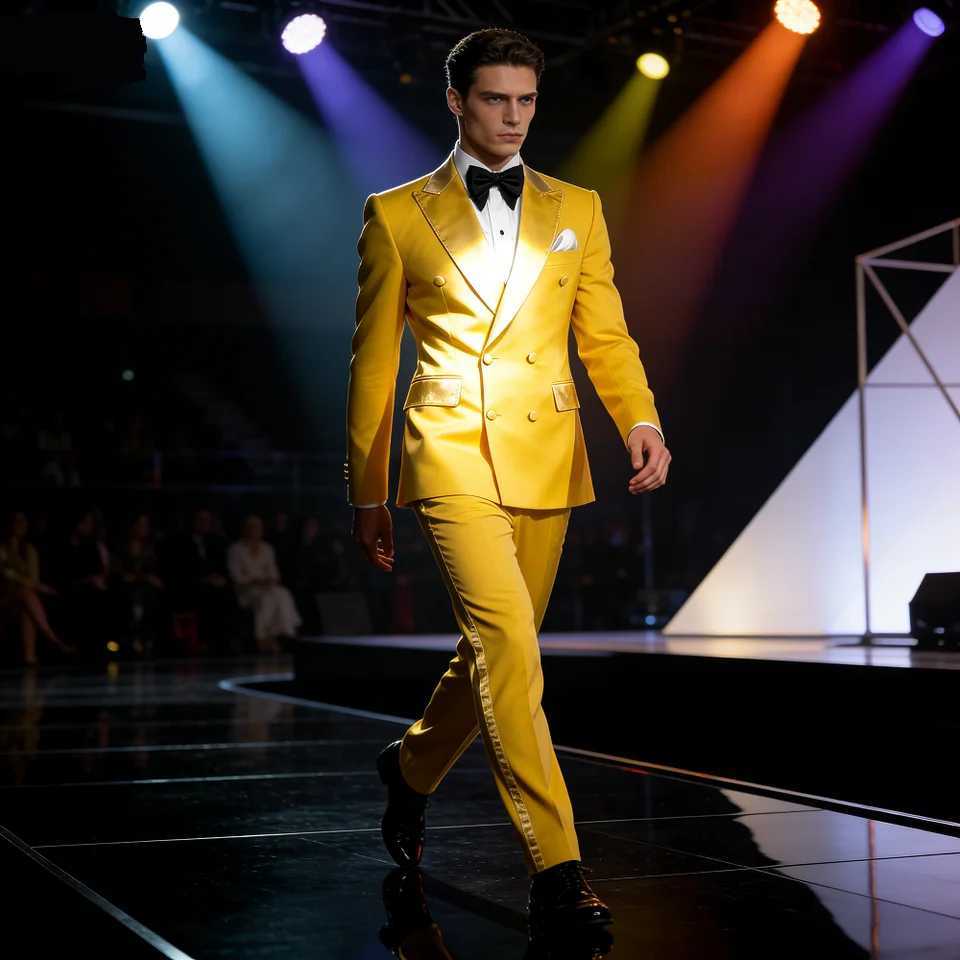 Mens Double Breasted Terno Smoking Suit Formal Fino2 Fit Notch Lapel Solid Color Wedding Guest Khaki 2-Piece Suit for Ceremony M260313