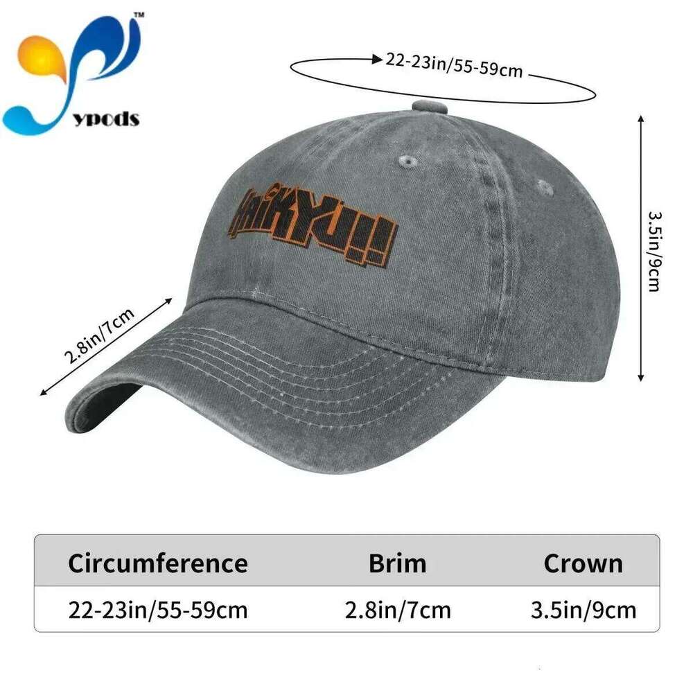Haikyuu Denim Baseball cap Snapback Hats Autumn Summer Hat for Men Women Caps Casquette hats Z260313