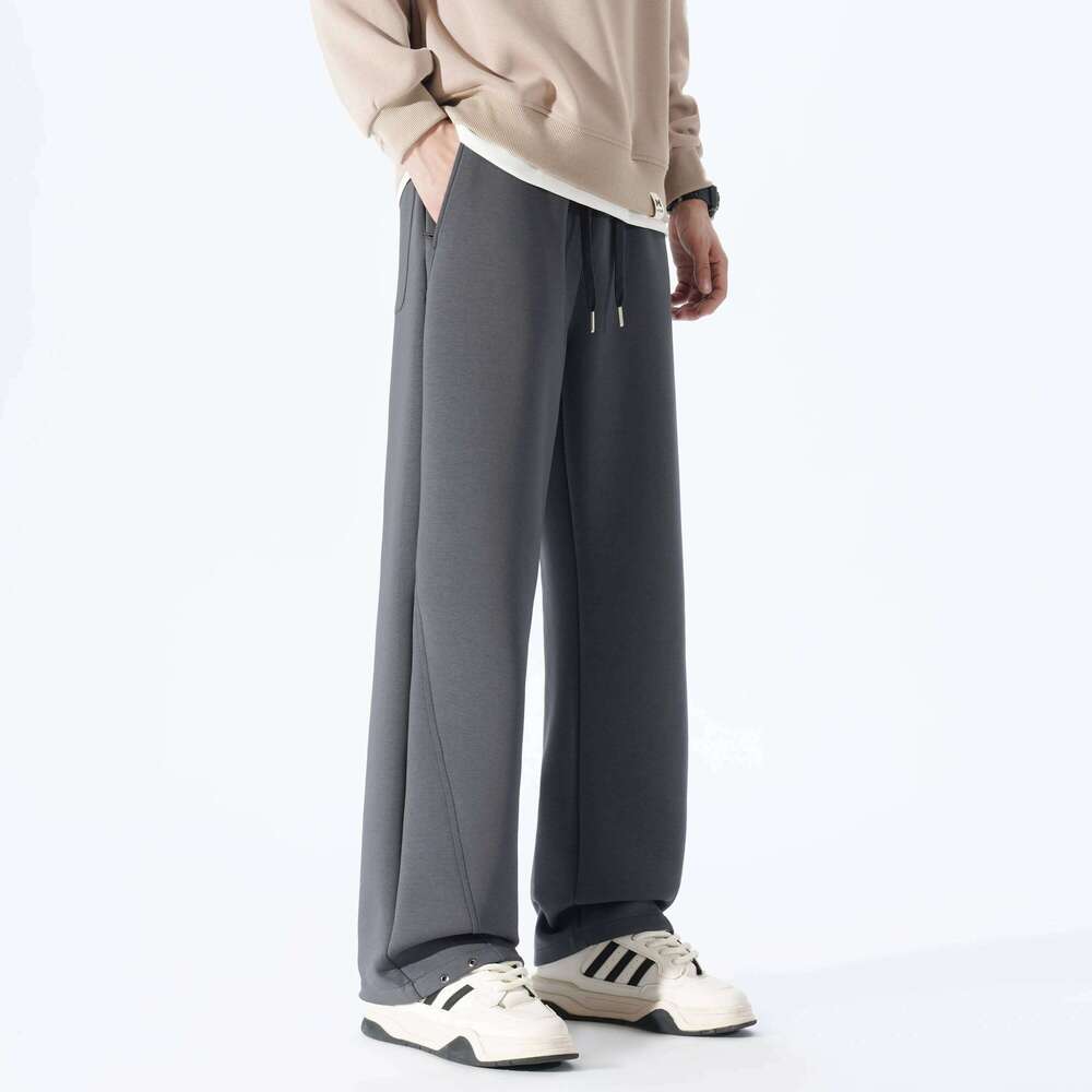 2025 New Autumn Winter 190 Tall Men's Extra-long 120cm Length Of Trousers Elastic Waist Versatile Sports Pants High Quality Z260315