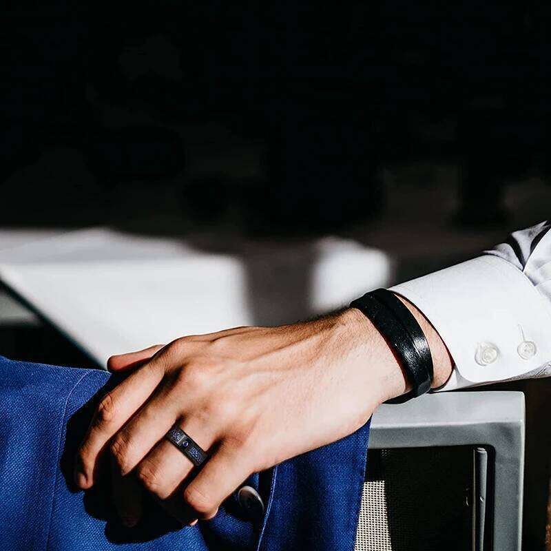 Somen 8mm Mens Tungsten Wedding Bands with Green/Blue/Red Cubic Zirconia Eternity CZ Celtic Dragon Ring High Polished Size H260312