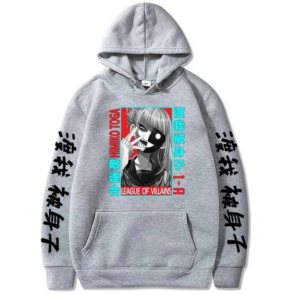 Hot Anime Himiko Toga My Hero Academia Hoodie Fashion Oversized hot product Unisex hoodies high quality top sweatshirt Sports Z260315