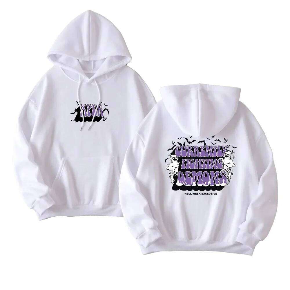 XPLR Sam and Colby Punk Pin Merch Hoodies Unisex Hooded Sweatshirt Casual Clothing Z260314