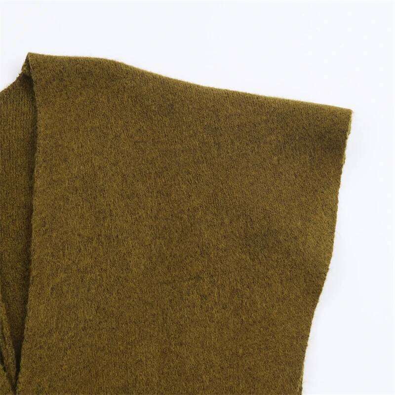 Women's Trendy Pleated Short-Sleeve Knit Top Sexy Fashion Fall 2025 Z260314