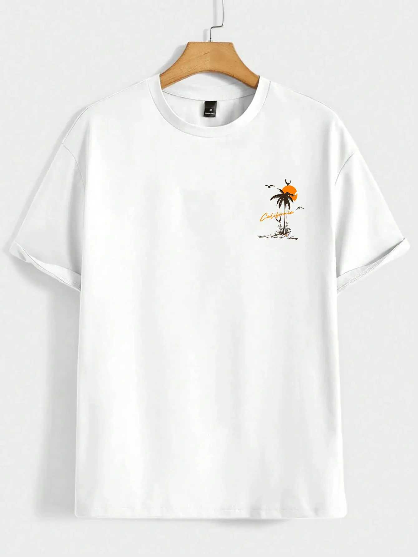 Summer Set Off Again Adventure California Mens T-Shirt Cotton Loose Tee Clothing Fashion Sweat Clothes Oversized Summer Tops D260313