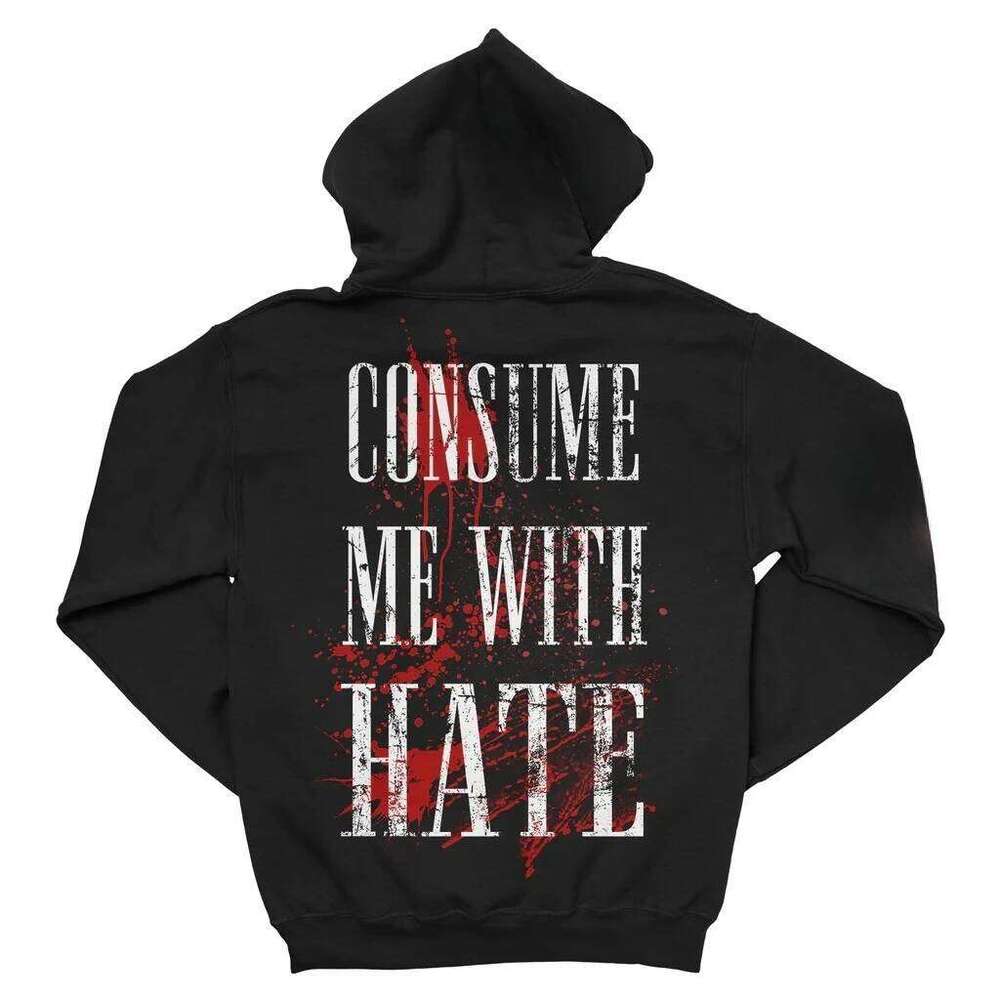 Carnifex _Consume Me with Hate_ Pullover Hoodie 2026 Autumn Winter High-end Luxury Is for Both Men and Women Top Z260314