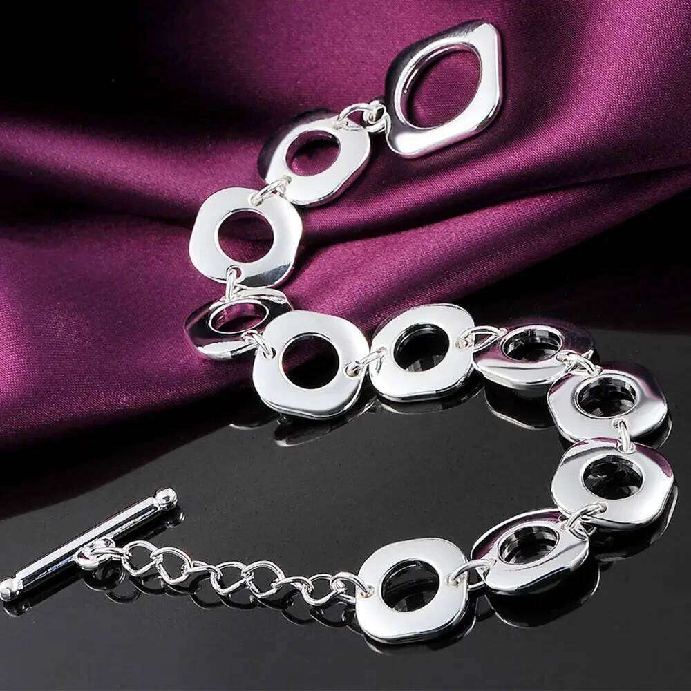 fashion design 925 Sterling Silver Bracelets for women Men Jewelry high quality factory price popular Gifts Z260313