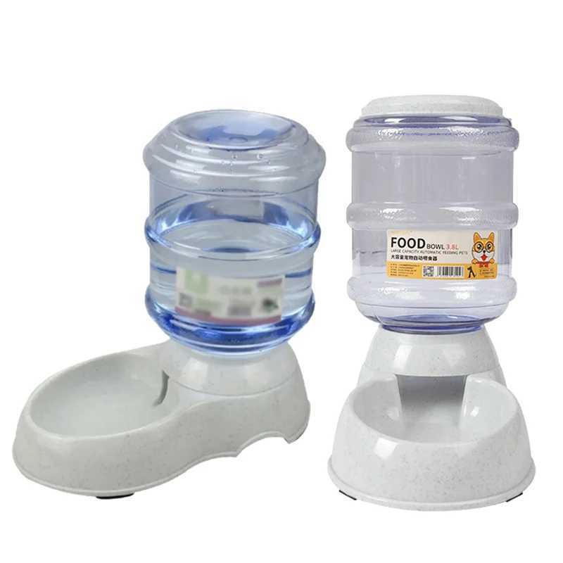 Large Capacity Automatic Pet Water Dispenser Dog Bowl Food Grade Plastic Pet Feeder Water Supply Dog Watering Supplies H260313