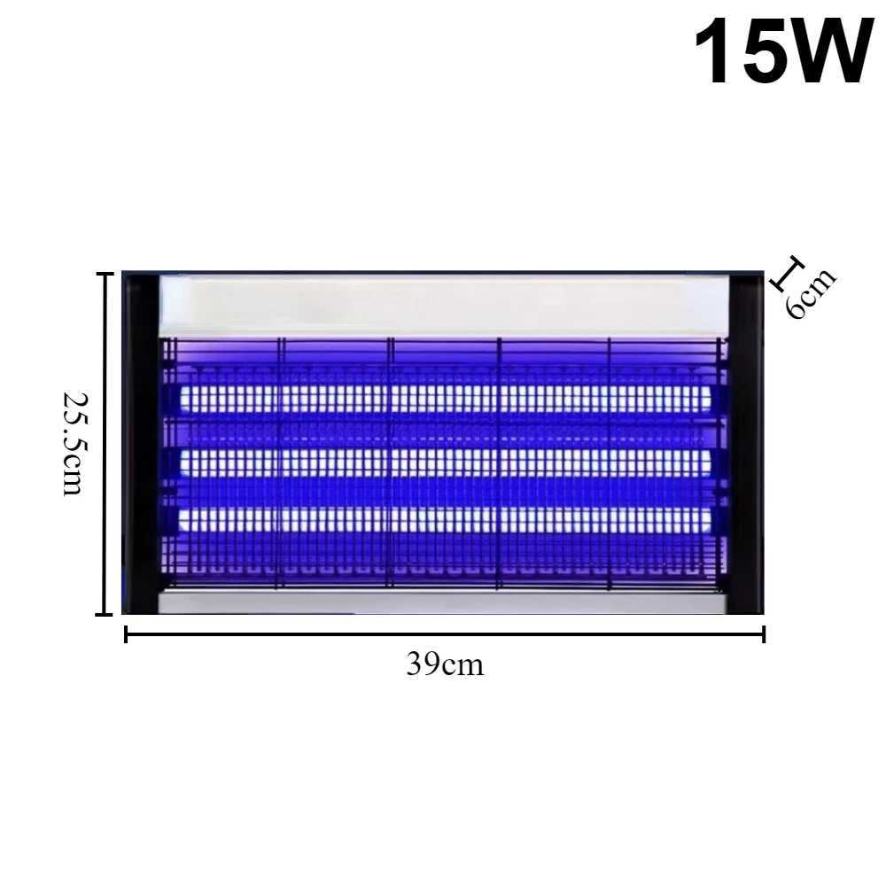 Mosquito Killer Lamp Powerful Household LED Electric Shock Mosquito Killer Trap Commercial Mosquito Killer Restaurant 110V/220V H260313