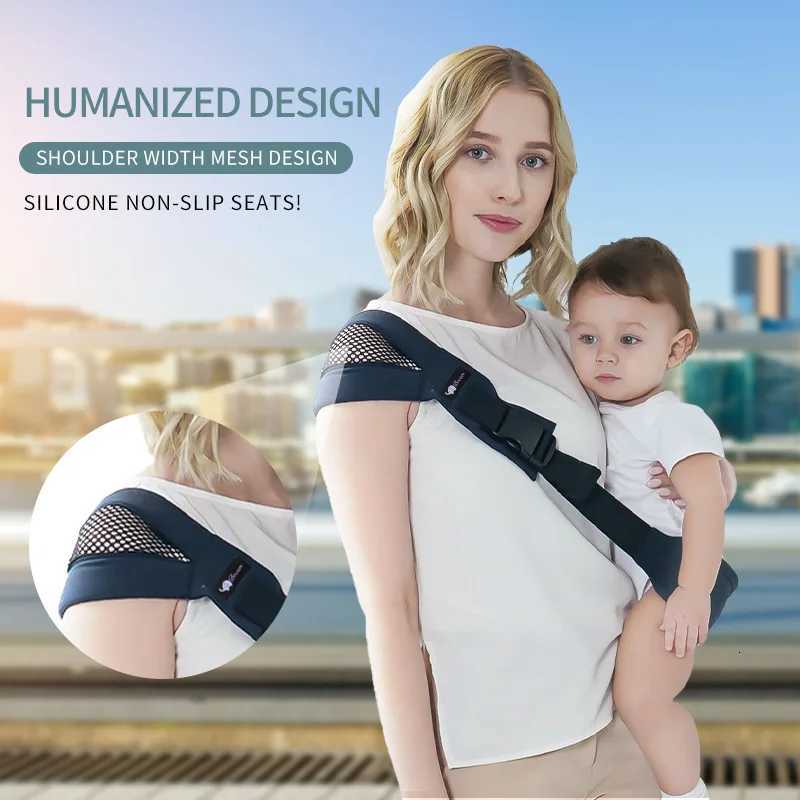 Baby Sling Sleeping Strap Infant Baby Carrier Wrap Baby Single Shoulder Strap Waist Stool Adjustable Cotton Wrap Sling X260313