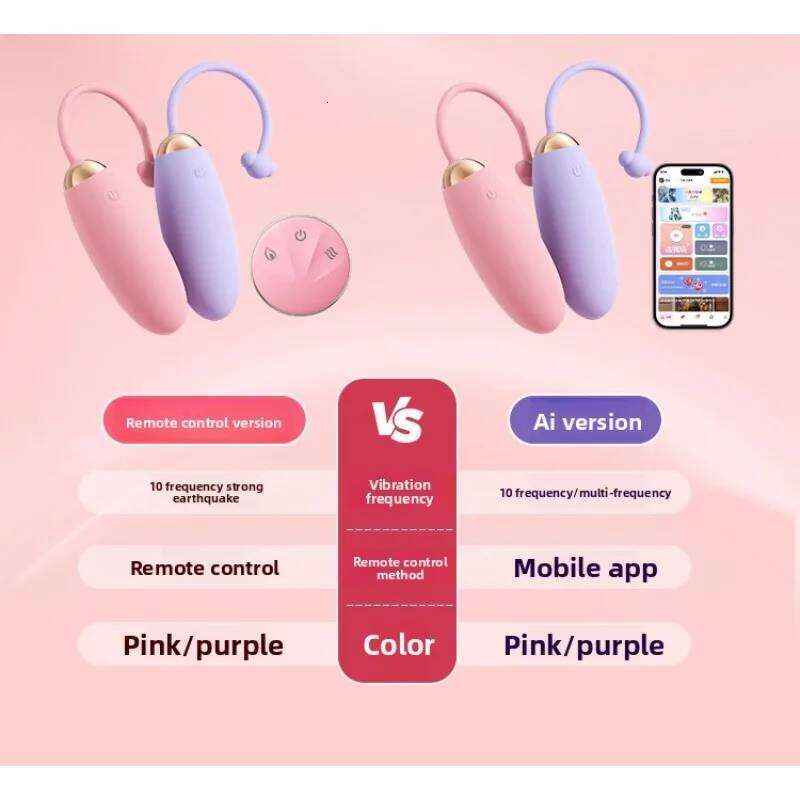 Silent Strong Vibration Female Jumping Egg Outing Wearing Remote Control Masturbator Orgasm Adult Sex Toy 26H0313