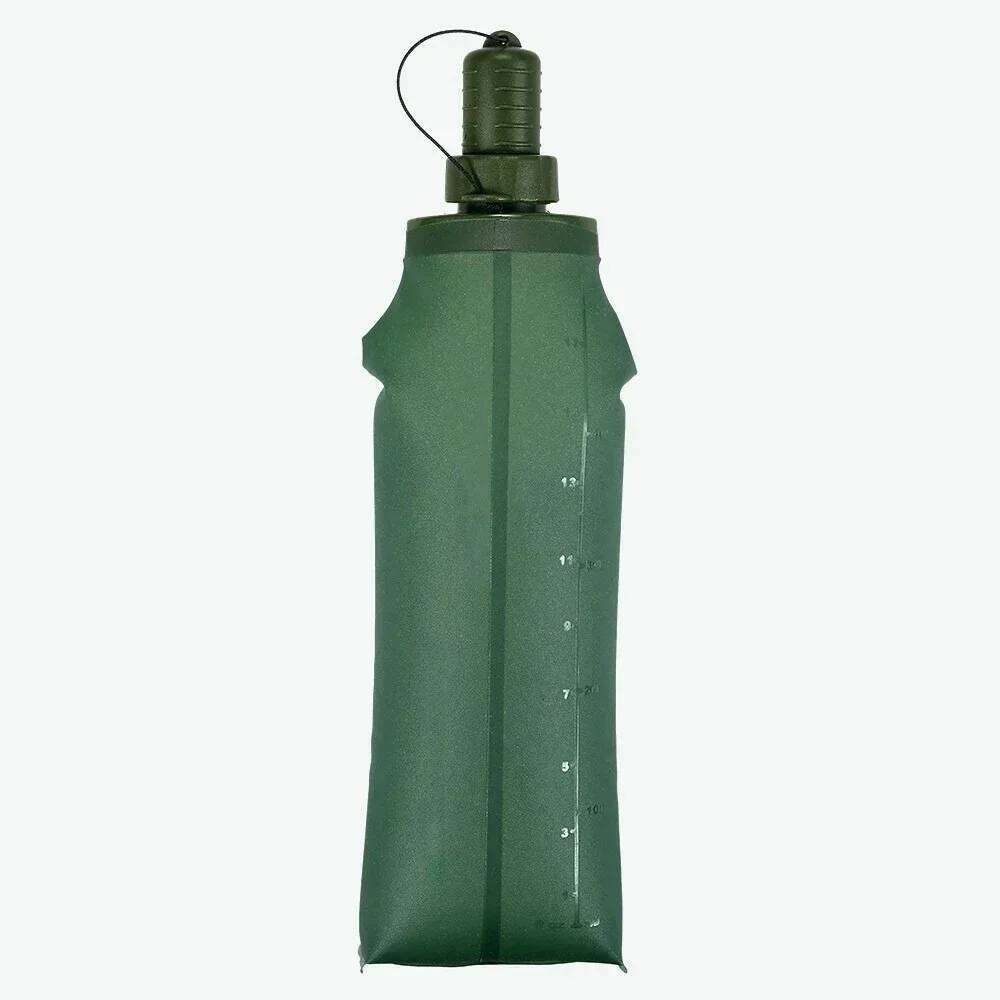 1/2Pcs 500mml 250ml Outdoor Camping Running Sport Bicycle Bottle Folding TPU Soft Flask Hiking Wa Z260313