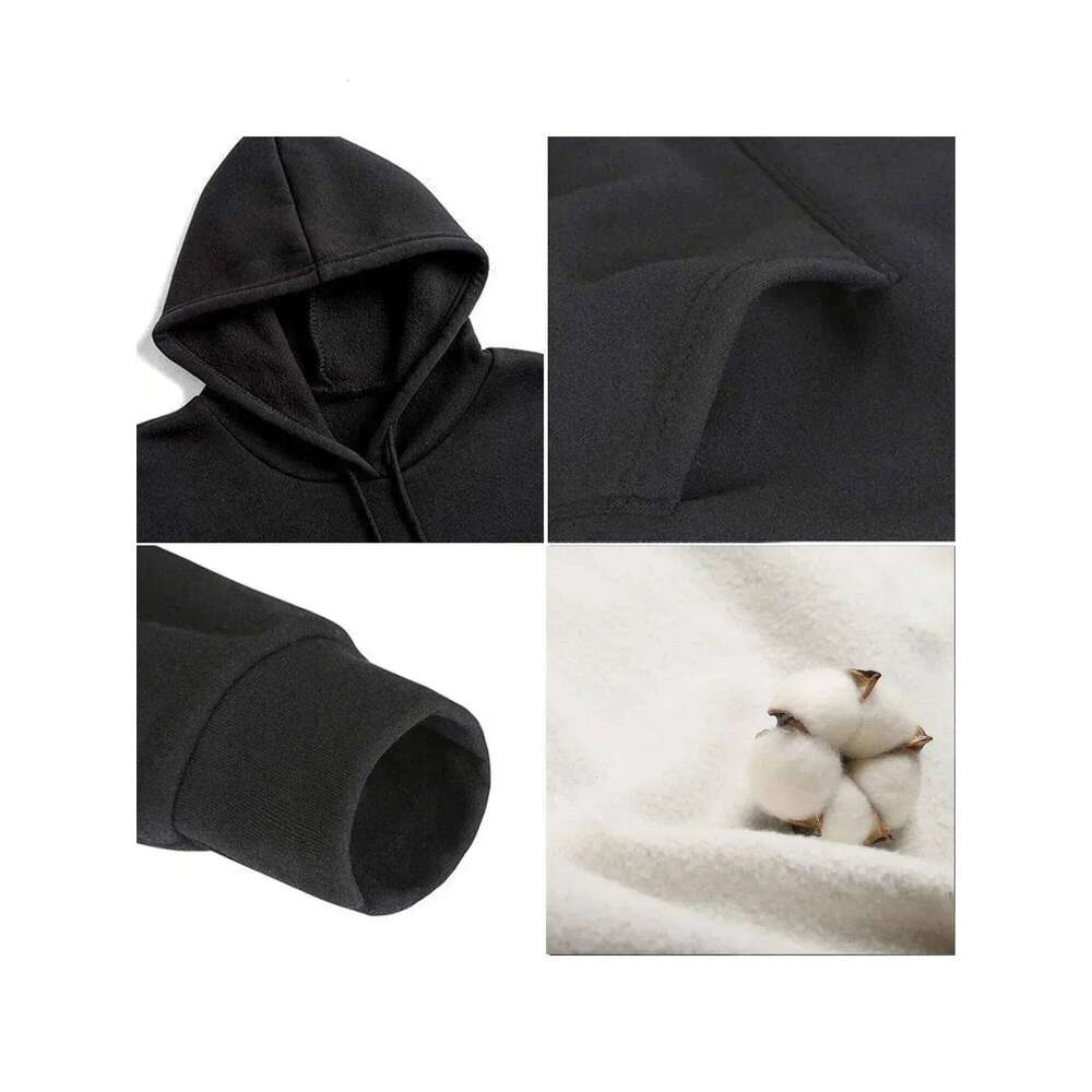 Rock Band Falling in Reverse Ronnie Radke Double Sided Print Hoodie Unisex Vintage Fleece Streetwear Men Women Casual Sweatshirt Z260314