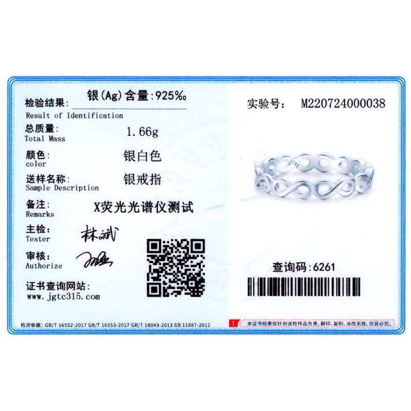 Ailmay Authentic 925 Sterling Silver Forever Infinite Finger for Women Simple Design Ring Statement Jewelry Party Gift H260312