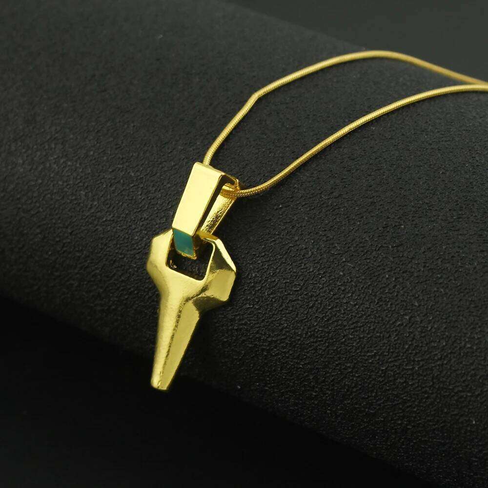 David Martinez Cosplay Pendants Necklace Gold Color Metal Necklaces for Men Women Christmas Jewelry Accessories Gifts H260312