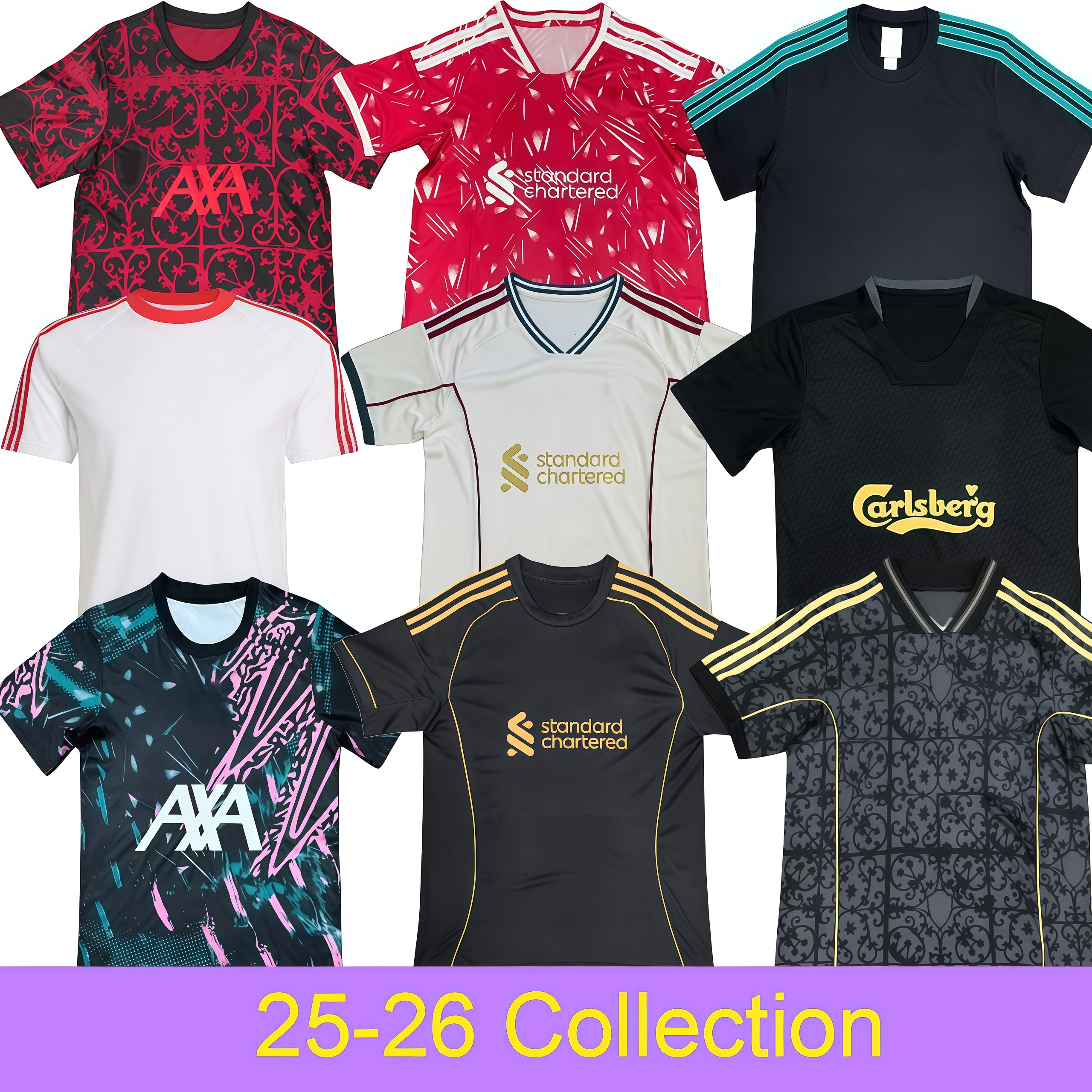 LiverPul 25/26 Salah pre-match shirt Ekitike Virgil Isak training kits for men and kids