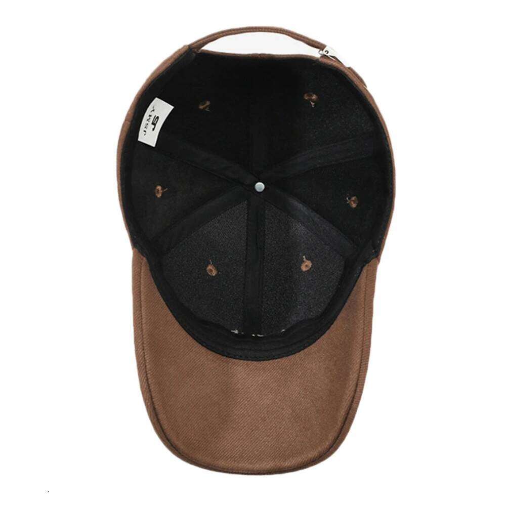 FS Red Brown Thick Women Hat Warm Winter Baseball Cap For Men Stylish Letter Street Hip Hop Caps Brand Dad Hats Casquette Femme Z260314